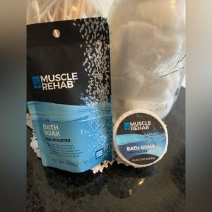 Muscle Rehab Bath soak and bath bomb set